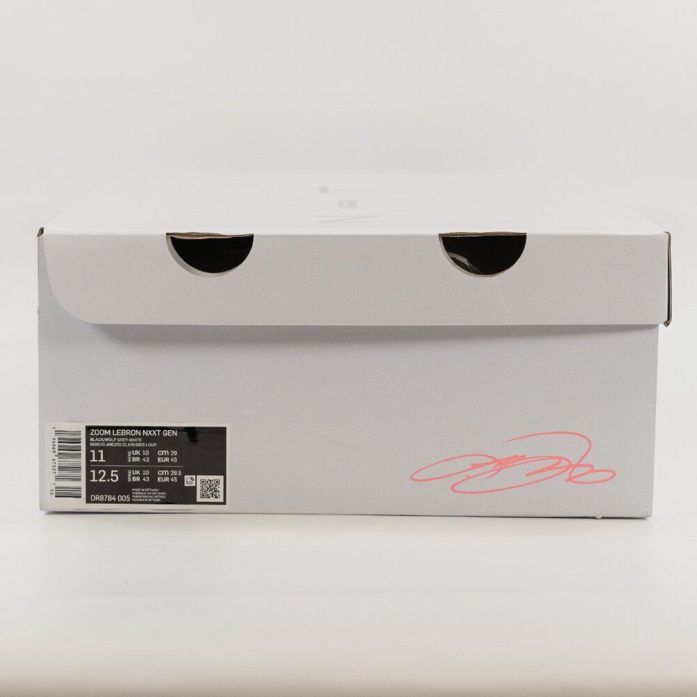 Nike Zoom LeBron NXXT Gen 'Black Wolf Grey' DR8784-005 Basketball Multi Size - Picture 10 of 10